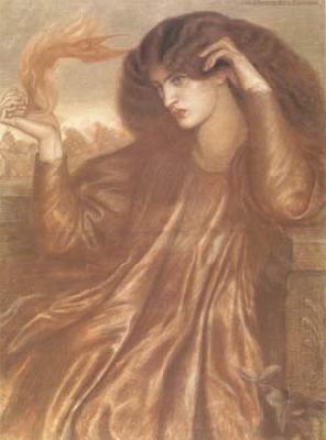 Dante Gabriel Rossetti La Donna della Fiamma (mk28) Sweden oil painting art